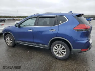 2017 Nissan Rogue SV with VIN KNMAT2MV3HP612239, listed as a Copart auction lot 52097055 with 124,804 mi miles and Salvage Title. Bid and sale history available at carsss.com. Image 2.