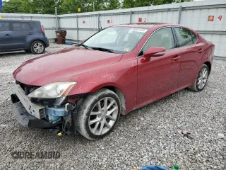 2012 Lexus IS 250 z VIN JTHCF5C20C5053860, wystawiony jako Copart lot #58081105 z przebiegiem 114 564 mil mil oraz Szkoda całkowita • Salvage title. Historia ofert i sprzedaży dostępna na DreamBid. Obrazek 1.