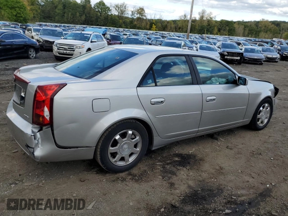 2003 Cadillac CTS with VIN 1G6DM57N630174280, listed as a Copart auction lot 73994064 with 37,533 mi miles and Salvage Title. Bid and sale history available at carsss.com. Image 3.