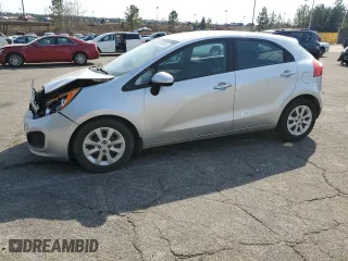 2013 Kia Rio LX with VIN KNADM5A37D6175552, listed as a Copart auction lot 48939165 with 72,894 mi miles and Salvage Title. Bid and sale history available at carsss.com. Image 1.