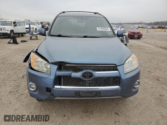 2012 Toyota RAV4 Limited with VIN 2T3YF4DV3CW119286, listed as a Copart auction lot 81995964 with 0 mi miles and Salvage Title. Bid and sale history available at carsss.com. Image 5.