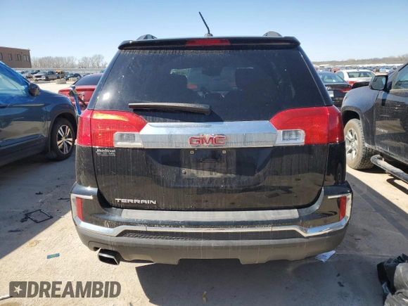 2017 GMC Terrain SLE with VIN 2GKALNEK3H6259866, listed as a Copart auction lot 48786175 with 125,150 mi miles and Salvage Title. Bid and sale history available at carsss.com. Image 6.