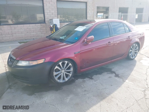 2006 Acura TL with VIN 19UUA66226A058996, listed as a IAAI auction lot 41653871 with 184,975 mi miles. Bid and sale history available at carsss.com. Image 19.