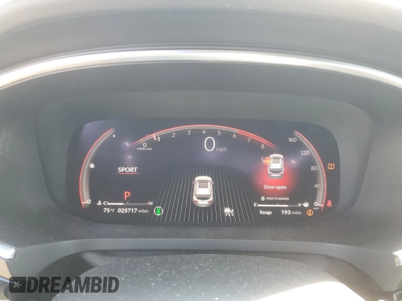 2023 Acura MDX Type S w/Advance Package with VIN 5J8YD8H88PL001133, listed as a Copart auction lot 67517274 with 25,717 mi miles and Salvage Title. Bid and sale history available at carsss.com. Image 9.