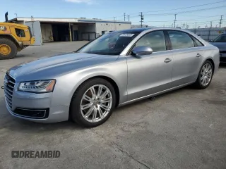 2016 Audi A8 L 3.0T with VIN WAU34AFD6GN010219, listed as a Copart auction lot 46429335 with 99,160 mi miles and Clean Title. Bid and sale history available at carsss.com. Image 1.