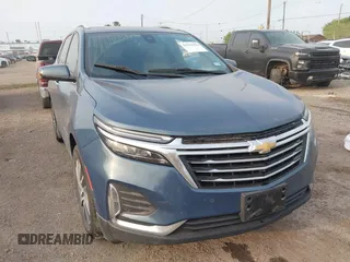 2024 Chevrolet Equinox Premier with VIN 3GNAXNEG3RL122989, listed as a IAAI auction lot 41923372 with 17,967 mi miles and . Bid and sale history available at DreamBid. Image 1.