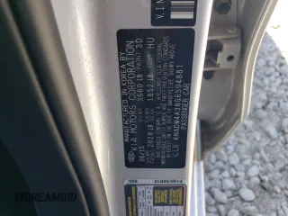 2016 Kia Rio LX with VIN KNADM4A38G6594881, listed as a Copart auction lot 51914845 with 160,553 mi miles and Clean Title. Bid and sale history available at DreamBid. Image 12.