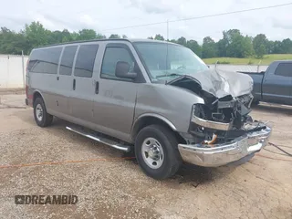 2012 Chevrolet Express Passenger 1LT z VIN 1GAZG1FAXC1179373, wystawiony jako IAAI lot #42348209 z przebiegiem 112 719 mil mil oraz . Historia ofert i sprzedaży dostępna na DreamBid. Obrazek 1.