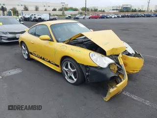 2003 Porsche 911 Carrera with VIN WP0AA29943S623144, listed as a IAAI auction lot 42110995 with 59,427 mi miles. Bid and sale history available at carsss.com. Image 13.