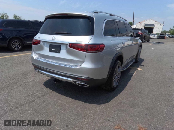 2021 Mercedes-Benz GLS 450 with VIN 4JGFF5KE1MA481094, listed as a Copart auction lot 67076075 with 88,948 mi miles and Clean title. Bid and sale history available at DreamBid. Image 4.