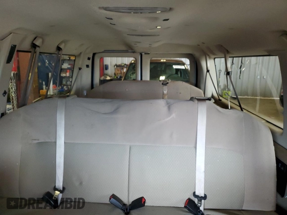 2012 Ford Econoline Passenger XL with VIN 1FBNE3BL1CDA99879, listed as a Copart auction lot 53492685 with 126,608 mi miles and Clean title. Bid and sale history available at DreamBid. Image 10.