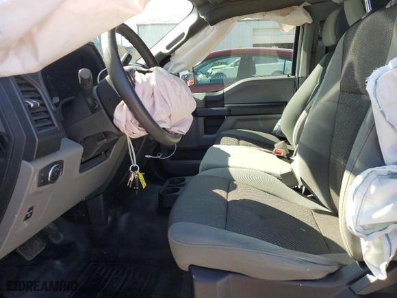 2019 Ford F-150 XL with VIN 1FTMF1CB5KKD81726, listed as a Copart auction lot 47206925 with 183,308 mi miles and Salvage Title. Bid and sale history available at carsss.com. Image 7.