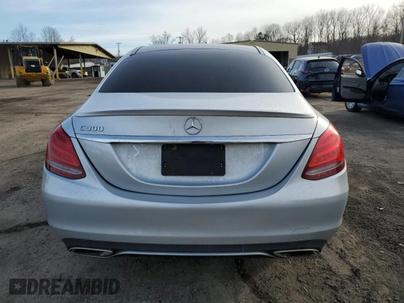 2017 Mercedes-Benz C with VIN NJ1266E, listed as a Copart auction lot 47174515 with Not provided miles and Salvage title. Bid and sale history available at DreamBid. Image 6.