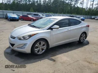 2015 Hyundai Elantra SE z VIN 5NPDH4AE6FH601419, wystawiony jako Copart lot #57616065 z przebiegiem 116 733 mil mil oraz Szkoda całkowita • Salvage title. Historia ofert i sprzedaży dostępna na DreamBid. Obrazek 1.