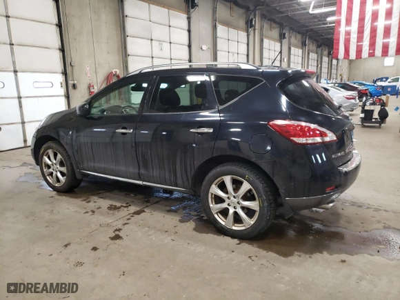 2013 Nissan Murano LE with VIN JN8AZ1MW7DW312578, listed as a Copart auction lot 82240604 with 158,674 mi miles and Salvage Title. Bid and sale history available at carsss.com. Image 2.
