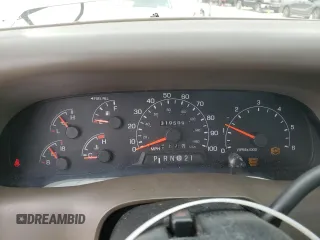 2001 Ford Super Duty F-250 XL with VIN 1FTNX20L01EB96534, listed as a Copart auction lot 53392625 with 319,509 mi miles and Salvage Title. Bid and sale history available at carsss.com. Image 9.