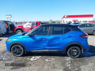 2021 Nissan Kicks SR with VIN 3N1CP5DV3ML561218, listed as a IAAI auction lot 41691829 with 99,361 mi miles. Bid and sale history available at carsss.com. Image 14.
