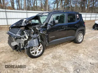 2015 Jeep Renegade Latitude z VIN ZACCJBBT1FPB48318, wystawiony jako Copart lot #44990115 z przebiegiem 177 350 mil mil oraz Szkoda całkowita • Salvage title. Historia ofert i sprzedaży dostępna na DreamBid. Obrazek 1.