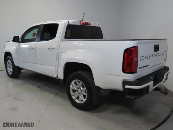 2021 Chevrolet Colorado 2WD LT with VIN 1GCGSCEN3M1224443, listed as a Copart auction lot 47441755 with 61,779 mi miles and Clean Title. Bid and sale history available at carsss.com. Image 4.