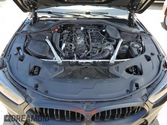 2023 BMW 8 Series 840i with VIN WBAAE2C03PCM08947, listed as a Copart auction lot 60351064 with 13,526 mi miles and Salvage Title. Bid and sale history available at carsss.com. Image 11.