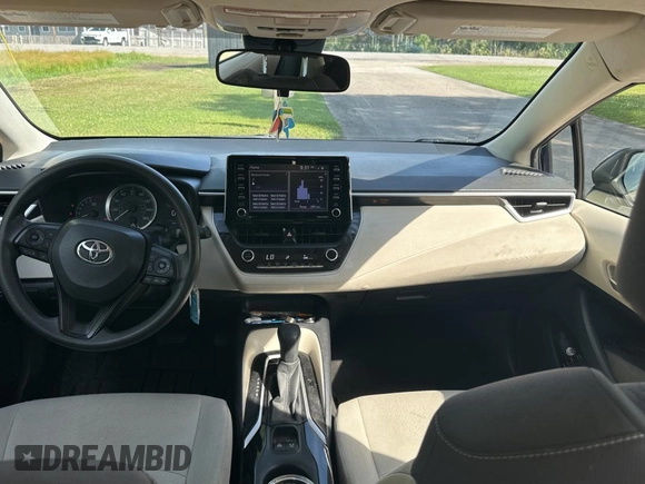 2021 Toyota Corolla LE with VIN JTDEPMAE3MJ123908, listed as a Copart auction lot 55230335 with 50,069 mi miles and Clean Title. Bid and sale history available at DreamBid. Image 9.