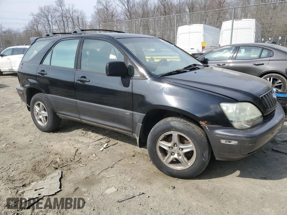 2002 Lexus RX 300 z VIN JTJHF10U020279184, wystawiony jako Copart lot #47606365 z przebiegiem 468 431 mil mil oraz Tytuł czysty. Historia ofert i sprzedaży dostępna na DreamBid. Obrazek 4.