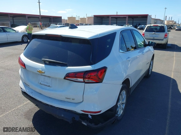 2023 Chevrolet Equinox LT with VIN 3GNAXTEG0PS216738, listed as a IAAI auction lot 41413634 with 19,755 mi miles. Bid and sale history available at carsss.com. Image 6.