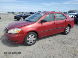 2007 Toyota Corolla CE with VIN JTDBR32E670128598, listed as a Copart auction lot 55133465 with 170,658 mi miles and Salvage Title. Bid and sale history available at DreamBid. Image 1.