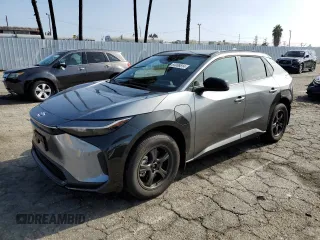 2024 Toyota bZ4X XLE with VIN JTMAAAAAXRA032394, listed as a Copart auction lot 69088814 with 8,184 mi miles and Salvage Title. Bid and sale history available at carsss.com. Image 1.