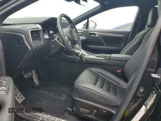 2022 Lexus RX with VIN 2T2YZMDA6NC343309, listed as a Copart auction lot 50161385 with 37,728 mi miles and Salvage Title. Bid and sale history available at carsss.com. Image 7.