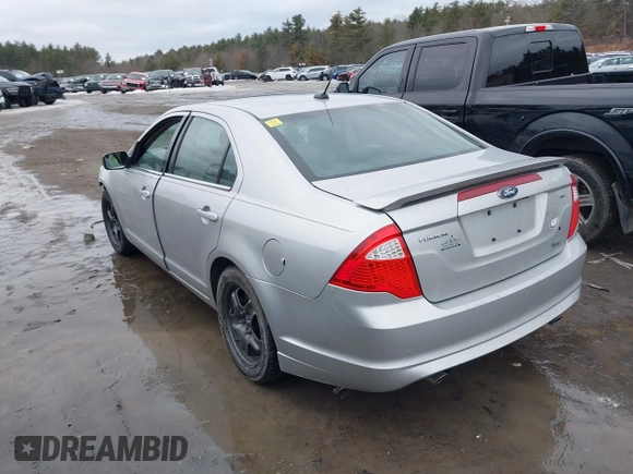 2010 Ford Fusion SE with VIN 3FAHP0HG6AR344312, listed as a IAAI auction lot 41701402 with 136,539 mi miles. Bid and sale history available at carsss.com. Image 3.