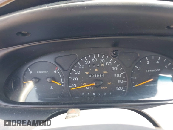 1996 Ford Taurus LX with VIN 1FALP53S5TG199843, listed as a IAAI auction lot 42430761 with 95,984 mi miles and . Bid and sale history available at DreamBid. Image 7.