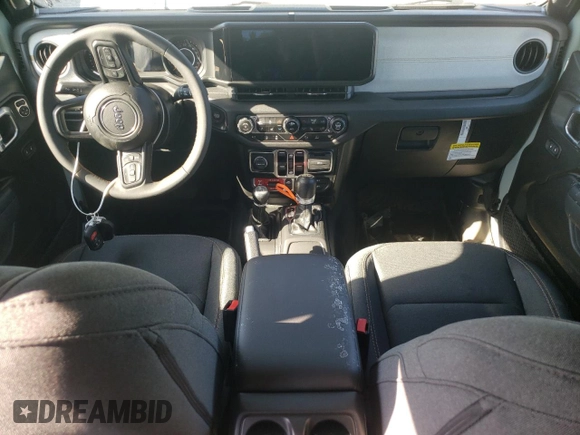 2024 Jeep Wrangler Sport S с VIN 1C4PJXDG6RW267276, выставлен на аукционе Copart как лот 68360524 с пробегом Не указан миль и Списание • Salvage title. История ставок и продаж доступна на DreamBid. Изображение 8.