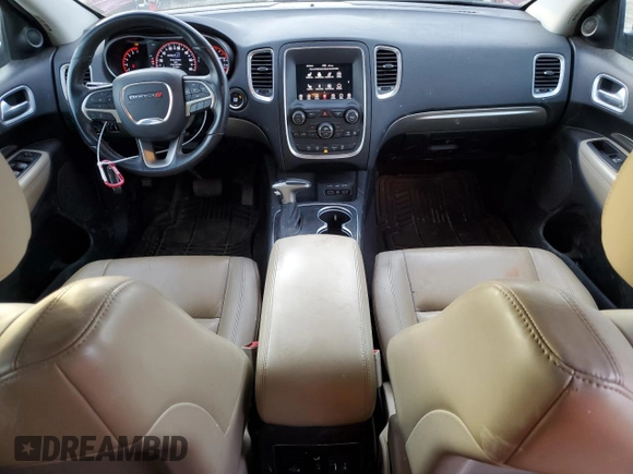 2019 Dodge Durango SXT Plus with VIN 1C4RDJAG1KC576310, listed as a Copart auction lot 84942544 with 126,389 mi miles and Salvage title. Bid and sale history available at DreamBid. Image 8.