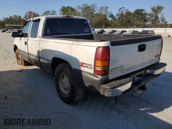 2000 GMC New Sierra 1500 SLE with VIN 2GTEK19T9Y1395430, listed as a Copart auction lot 75160294 with 0 mi miles and Salvage Title. Bid and sale history available at carsss.com. Image 2.