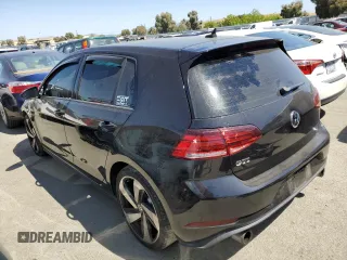 2018 Volkswagen Golf GTI S with VIN 3VW447AU6JM297495, listed as a Copart auction lot 56058774 with 0 mi miles and Salvage Title. Bid and sale history available at carsss.com. Image 2.