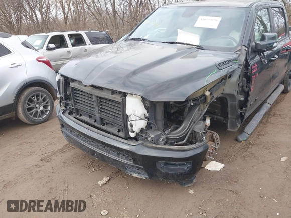 2019 Ram 1500 Big Horn/Lone Star with VIN 1C6RRFFG0KN733263, listed as a IAAI auction lot 41077579 with 85,259 mi miles. Bid and sale history available at carsss.com. Image 6.