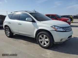 2007 Nissan Murano SL with VIN JN8AZ08T07W520784, listed as a Copart auction lot 44788425 with 142,928 mi miles and Salvage Title. Bid and sale history available at carsss.com. Image 4.