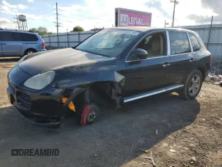 2006 Porsche Cayenne with VIN WP1AA29P86LA23867, listed as a Copart auction lot 69877494 with 197,416 mi miles and Salvage Title. Bid and sale history available at carsss.com. Image 1.