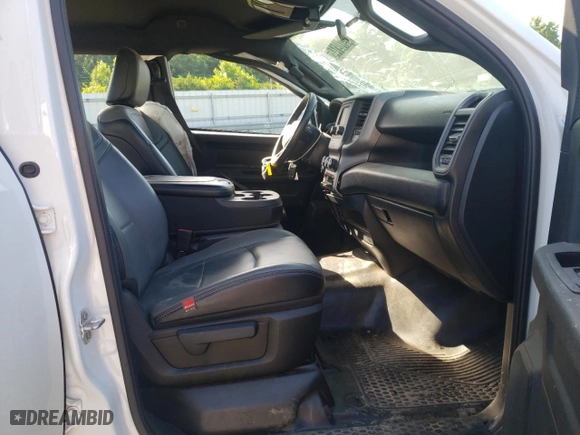 2023 Ram 2500 Tradesman with VIN 3C6UR4CJ3PG586659, listed as a Copart auction lot 59789144 with 5,378 mi miles and Salvage Title. Bid and sale history available at carsss.com. Image 7.