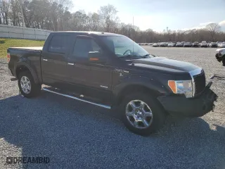 2013 Ford F-150 XL with VIN 1FTFW1ET5DFD19527, listed as a Copart auction lot 48721575 with 130,984 mi miles and Salvage Title. Bid and sale history available at carsss.com. Image 4.