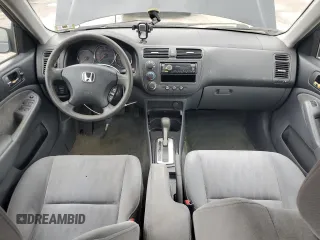 2004 Honda Civic LX with VIN 2HGES16554H543338, listed as a Copart auction lot 56353535 with 60,610 mi miles and Clean Title. Bid and sale history available at DreamBid. Image 8.