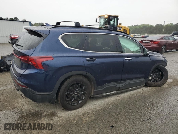 2022 Hyundai Santa Fe XRT with VIN 5NMS64AJXNH379800, listed as a Copart auction lot 50826825 with 69,348 mi miles and Salvage Title. Bid and sale history available at carsss.com. Image 3.