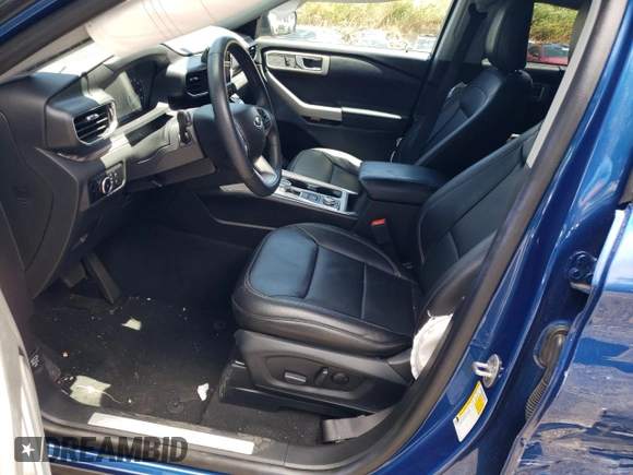2023 Ford Explorer Limited with VIN 1FMSK8FH5PGB41352, listed as a Copart auction lot 53406155 with 25,612 mi miles and Salvage title. Bid and sale history available at DreamBid. Image 7.