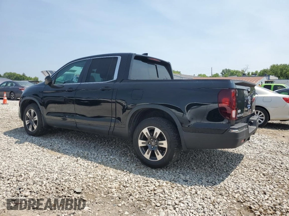 2019 Honda Ridgeline RTL with VIN 5FPYK3F51KB021226, listed as a Copart auction lot 59505175 with 79,010 mi miles and Salvage title. Bid and sale history available at DreamBid. Image 2.