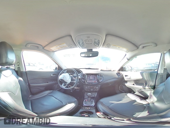 2020 Jeep Compass Limited with VIN 3C4NJDCB5LT233323, listed as a Copart auction lot 75712774 with 78,933 mi miles and Salvage Title. Bid and sale history available at carsss.com. Image 15.