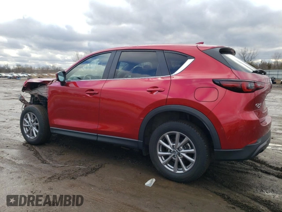2022 Mazda CX-5 2.5 S Preferred Package with VIN JM3KFBCM8N0604895, listed as a Copart auction lot 48341795 with 34,366 mi miles and Salvage Title. Bid and sale history available at carsss.com. Image 2.