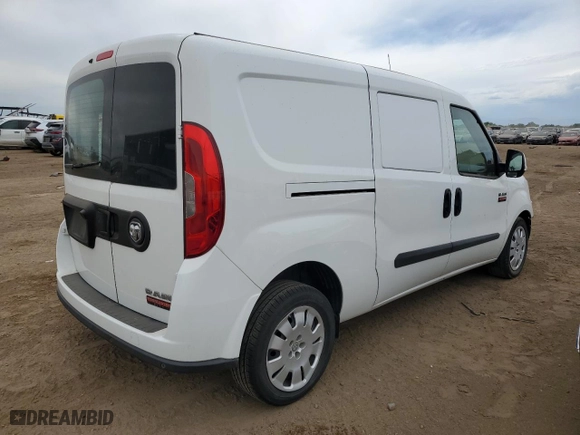 2021 Ram ProMaster City Wagon SLT with VIN ZFBHRFBB7M6U38143, listed as a Copart auction lot 71164494 with 46,018 mi miles and Salvage Title. Bid and sale history available at carsss.com. Image 3.