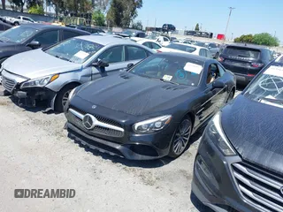 2018 Mercedes-Benz SL 450 z VIN WDDJK6GA5JF054091, wystawiony jako IAAI lot #41970147 z przebiegiem 9 156 mil mil oraz . Historia ofert i sprzedaży dostępna na DreamBid. Obrazek 2.