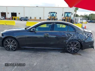 2024 Mercedes-Benz C 43 AMG with VIN W1KAF8HB6RR185662, listed as a IAAI auction lot 41699577 with 7,044 mi miles and . Bid and sale history available at DreamBid. Image 13.
